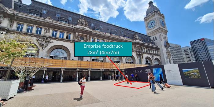 Paris Gare de Lyon - Foodtruck